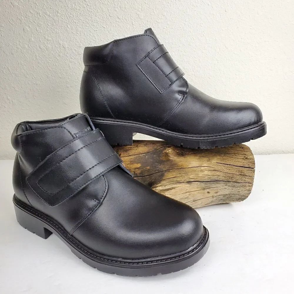 Franklin black ale prospector boots with lining